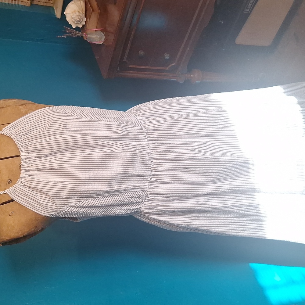 Striped Halter Dress